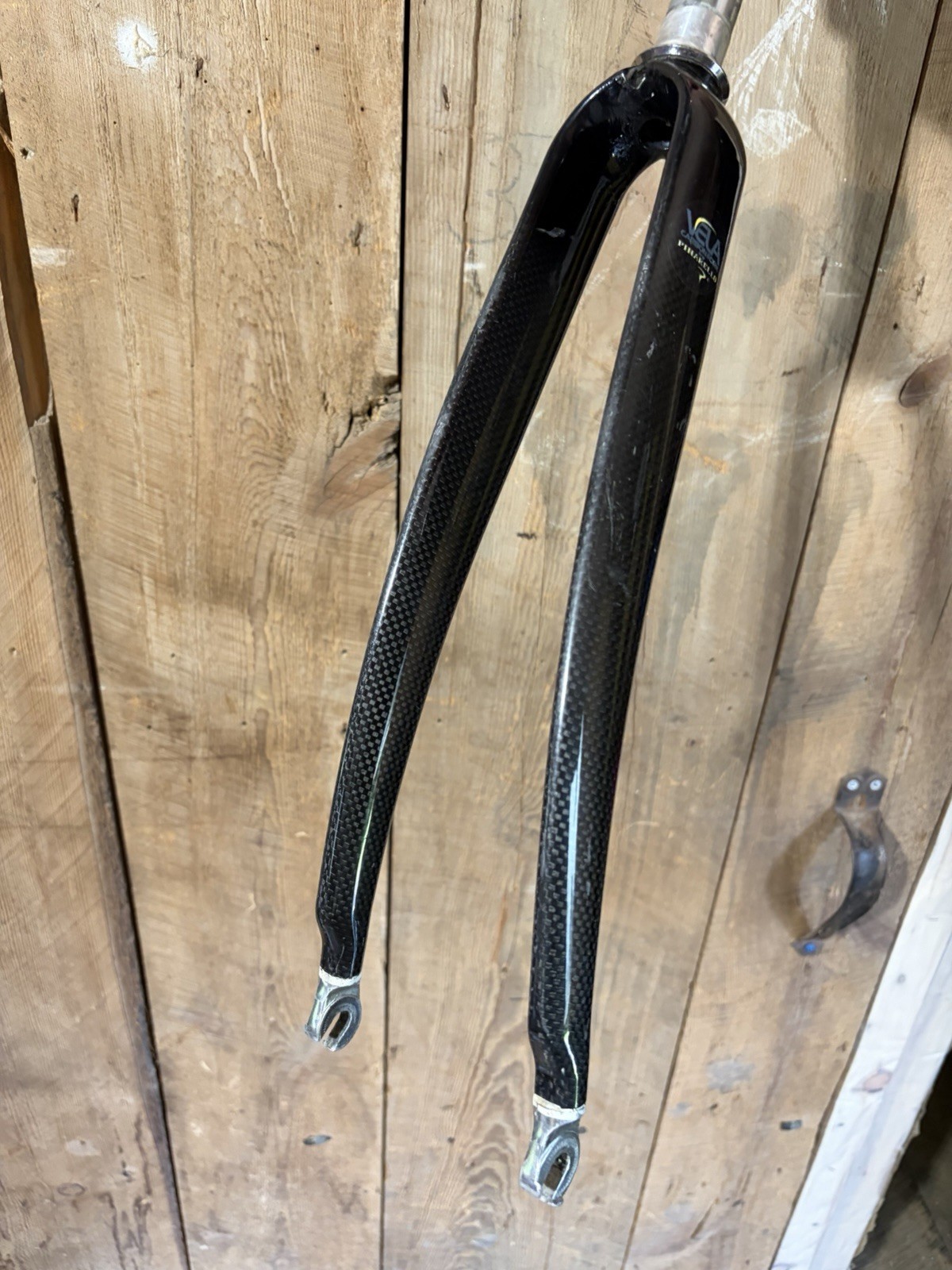 Pinarello VELA Carbon Fiber Rigid Road Bike Fork 700C 1in Threadless black