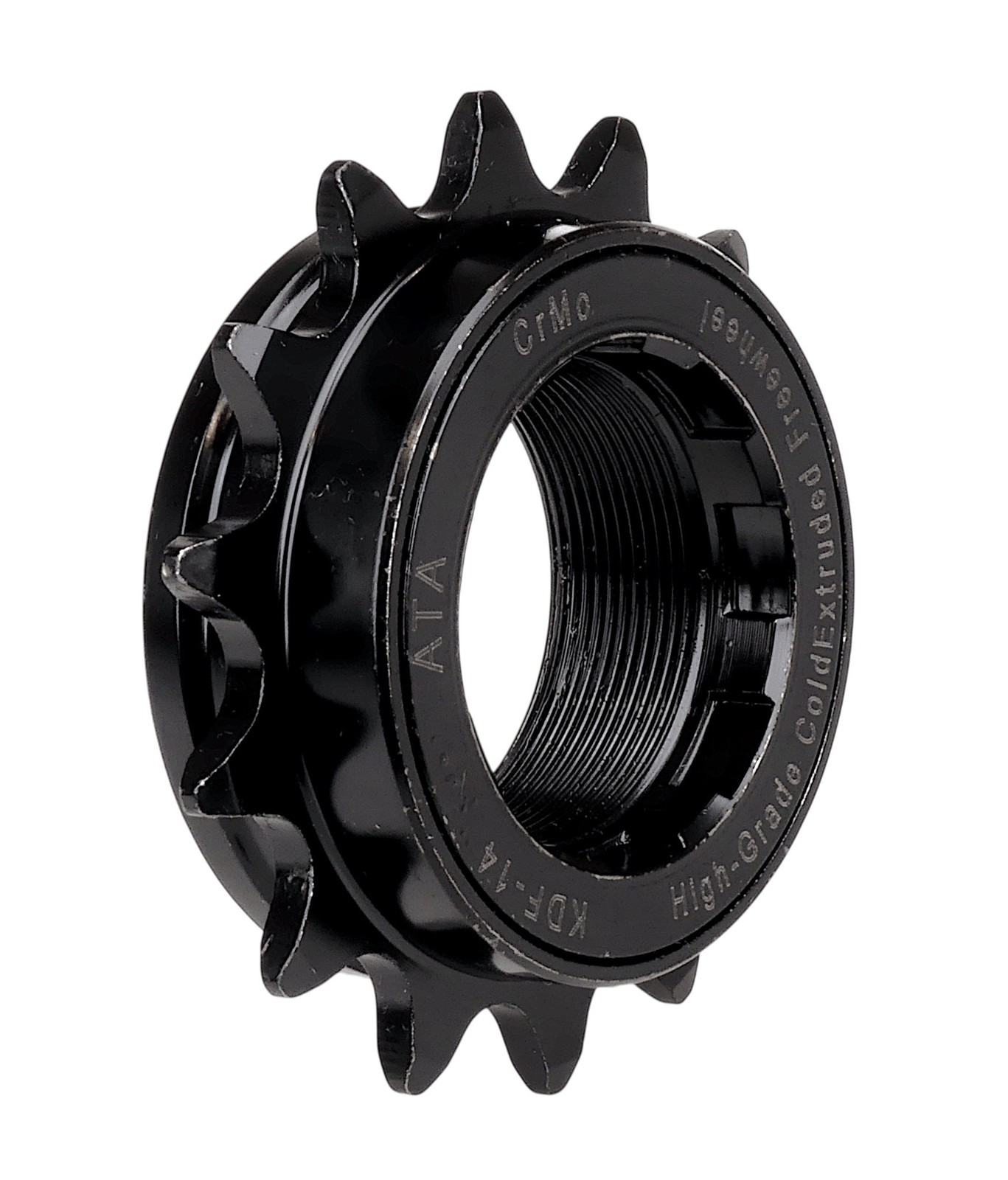 ATA 14T (M30) Chromoly BMX Bicycle Freewheel 1/2″ X 1/8″ – BLACK