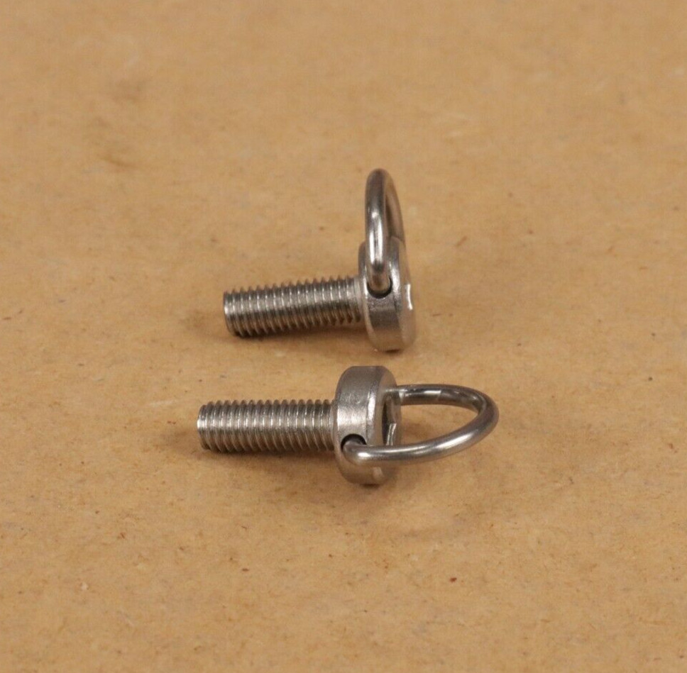 Bicycle Shifters Screws Bolts M5 0.8 x 14mm length with 4mm Allen and D Ring