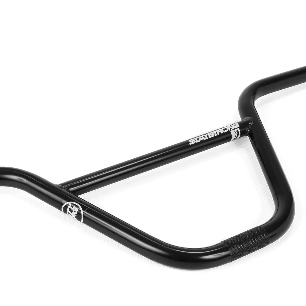 Stay Strong Chevron Straight Race Handlebar 8.5″ Black