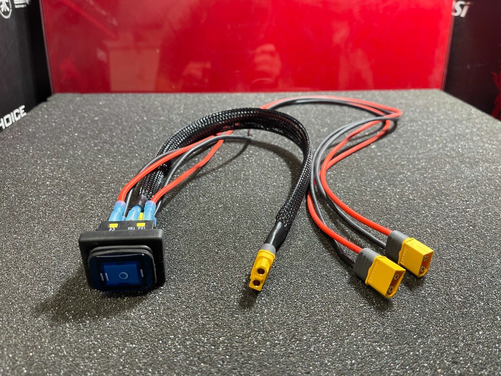 Juiced Scorpion bike dual battery ebike kit for extra SAFETY DPDT SWITCH XT60