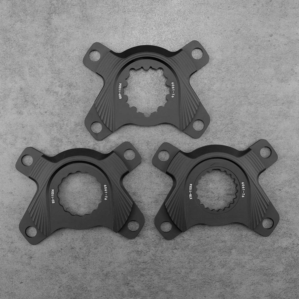 Direct Mount Chain Adapter BCD110 4 Bolt Spider Compatible with For XTR Cranks