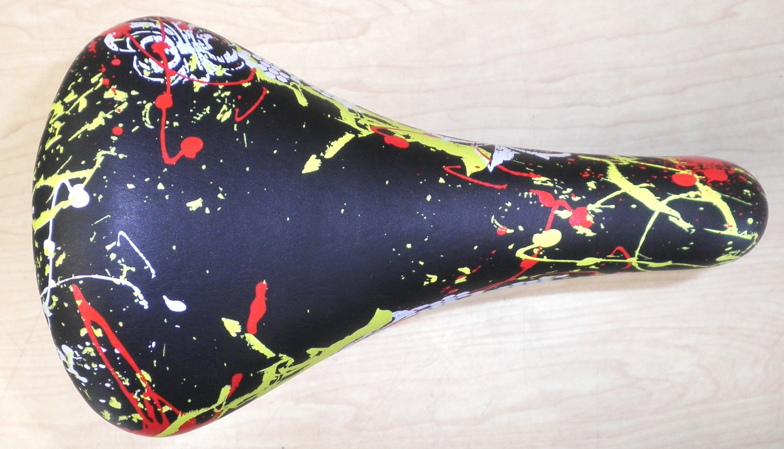 BLACK/WHITE/RED/YELLOW KIDS’ BICYCLE SADDLE/SEAT W/SEAT POST BIKE PARTS 195-3