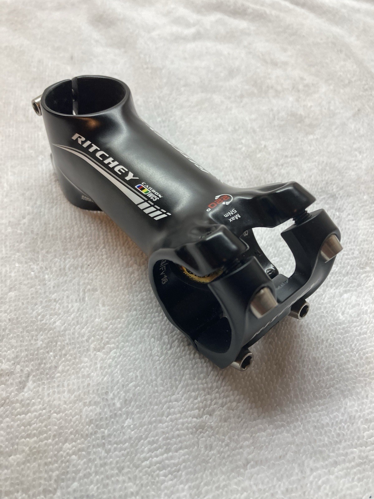 Ritchey WCS Carbon Matrix Threadless Stem 80mm 31.8 1 1/8 Black
