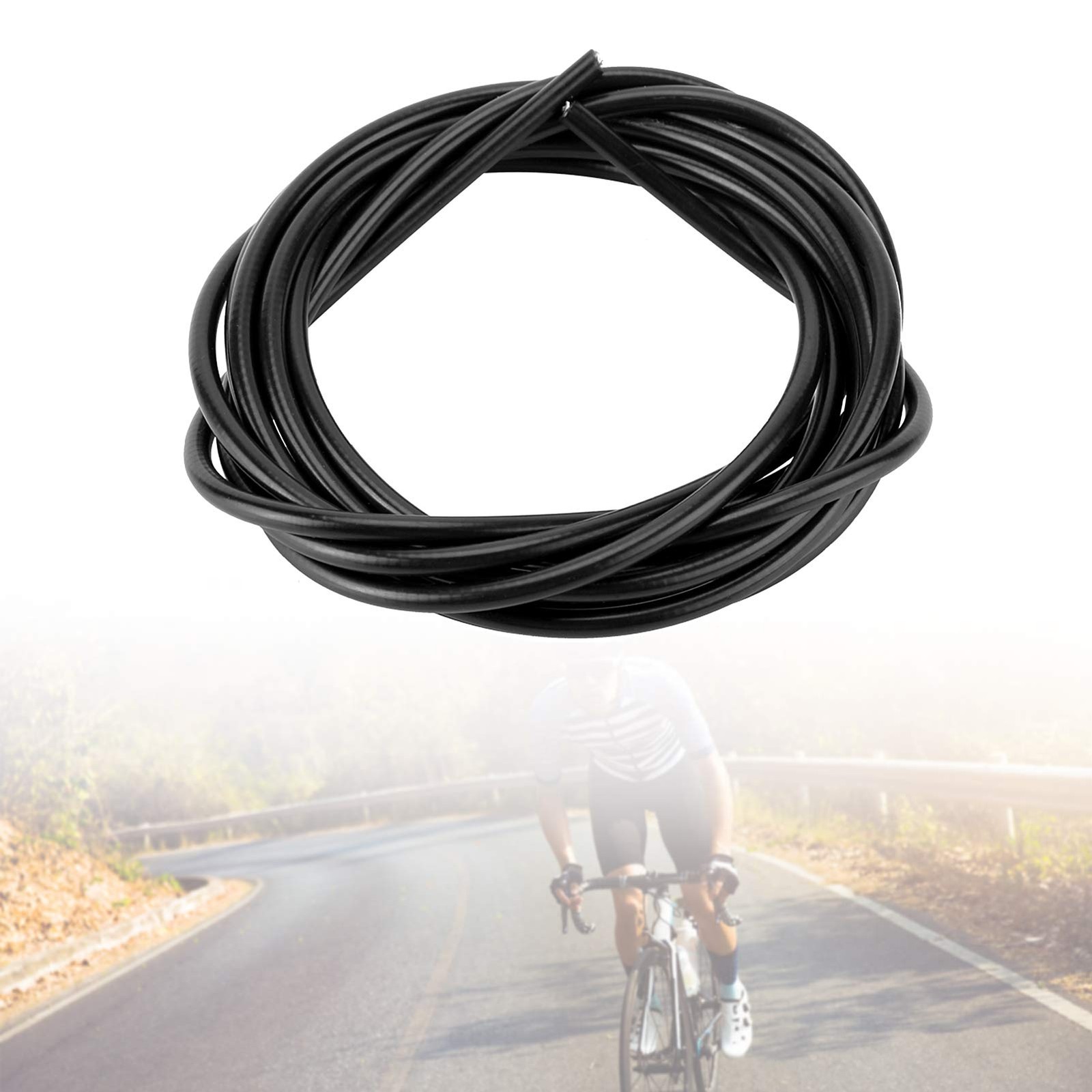 3 Meters 5mm Brake Cable Housing Gear Shifting Outer Casing Road Bikes Black