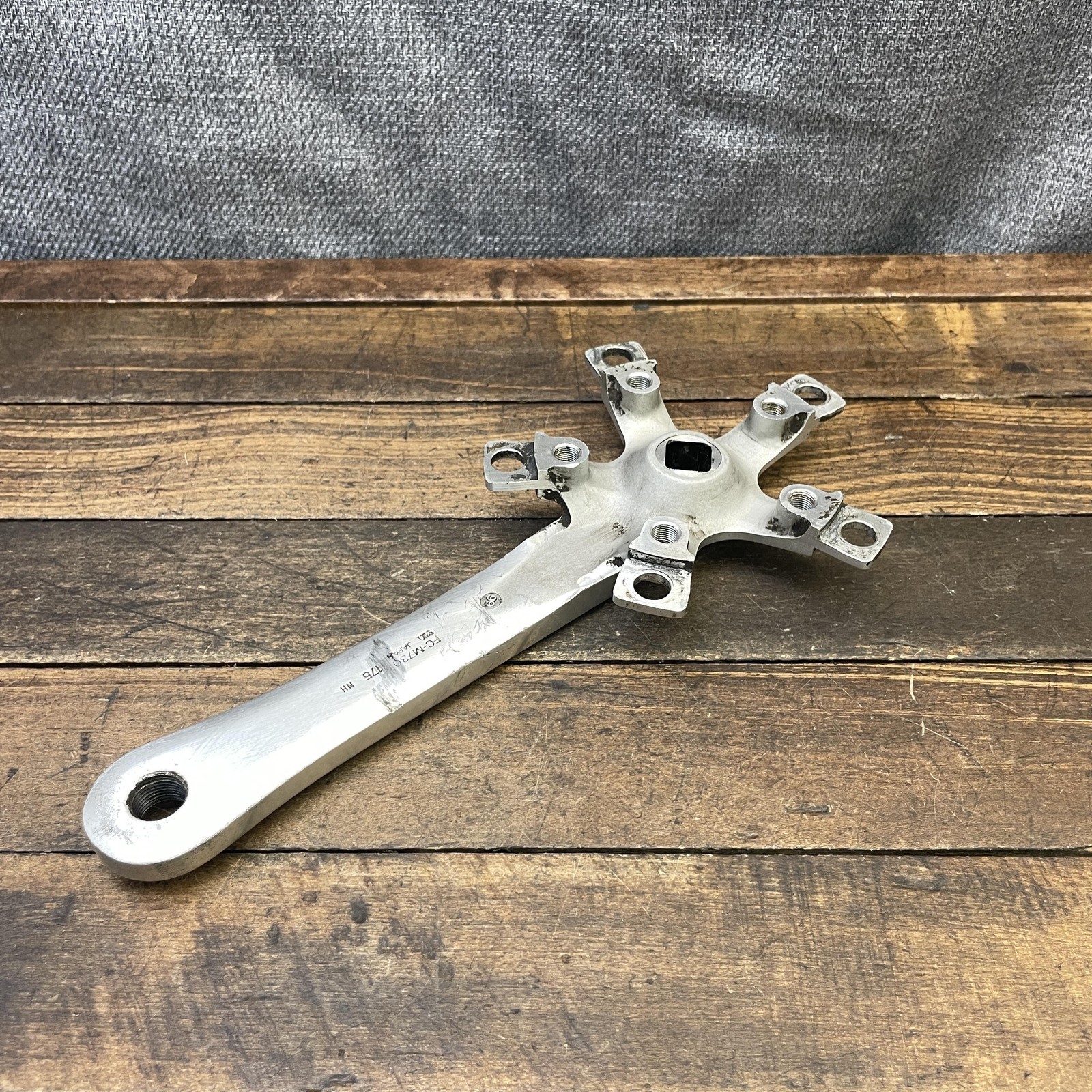 Vintage Shimano Deore XT FC-M730 Crank Arm RIGHT 175mm 110 BCD Square MTB 80s