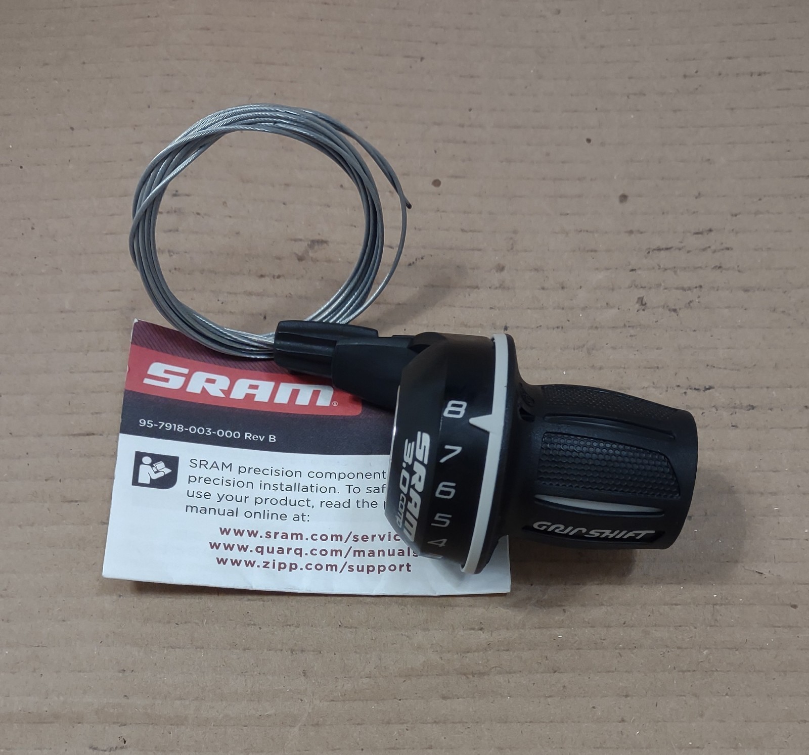 Bike Sram Shifter 3.0 Comp 7 Speed Rear With Cable