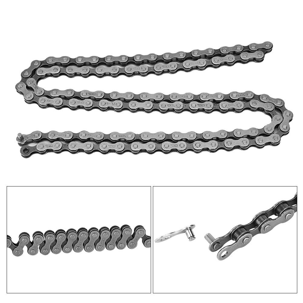 Hollow Out Single Speed Bicycle Chain 106 Links