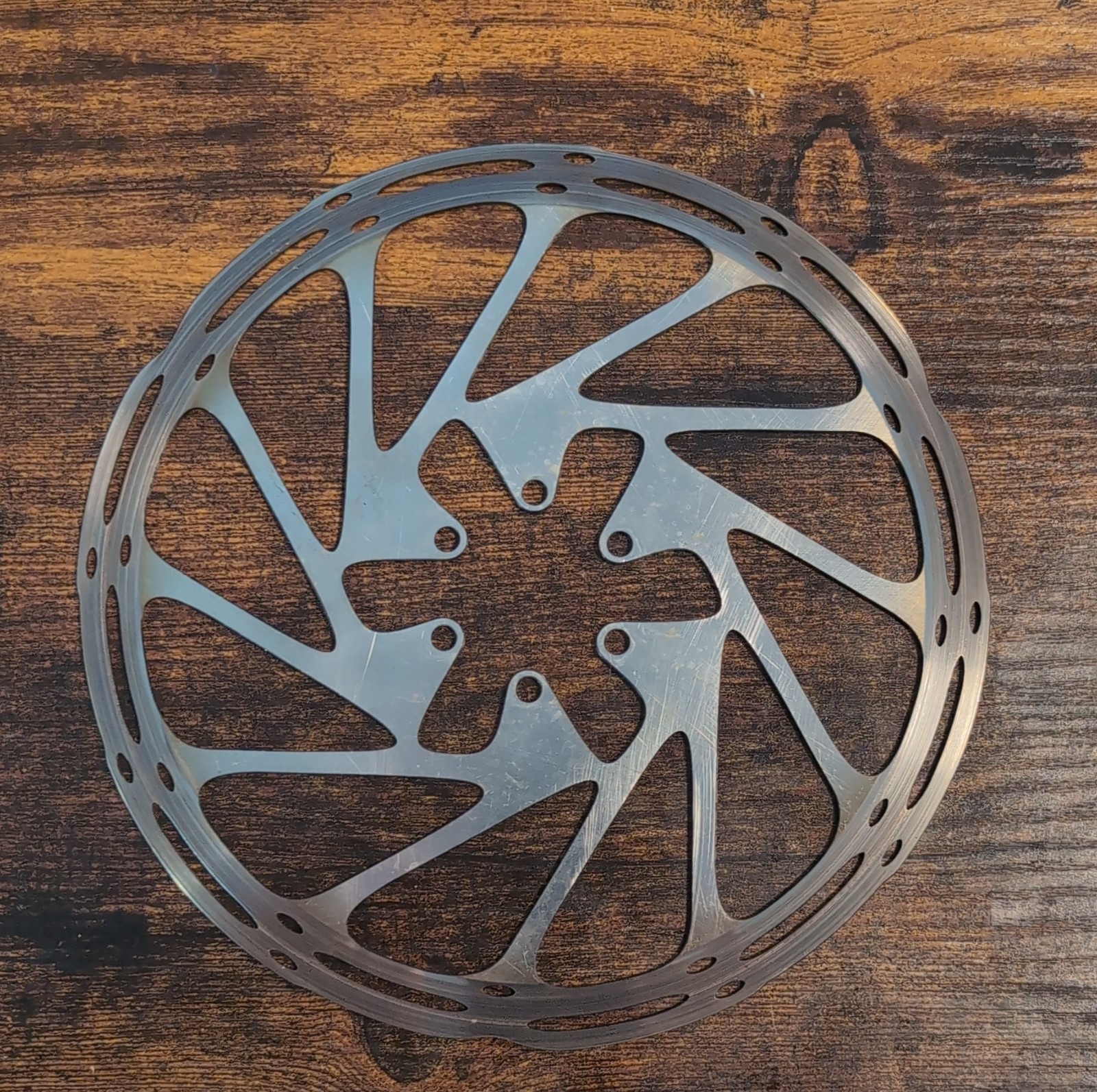 SRAM Centerline TC140G22 200mm 6-Bolt Steel Brake Rotor Silver