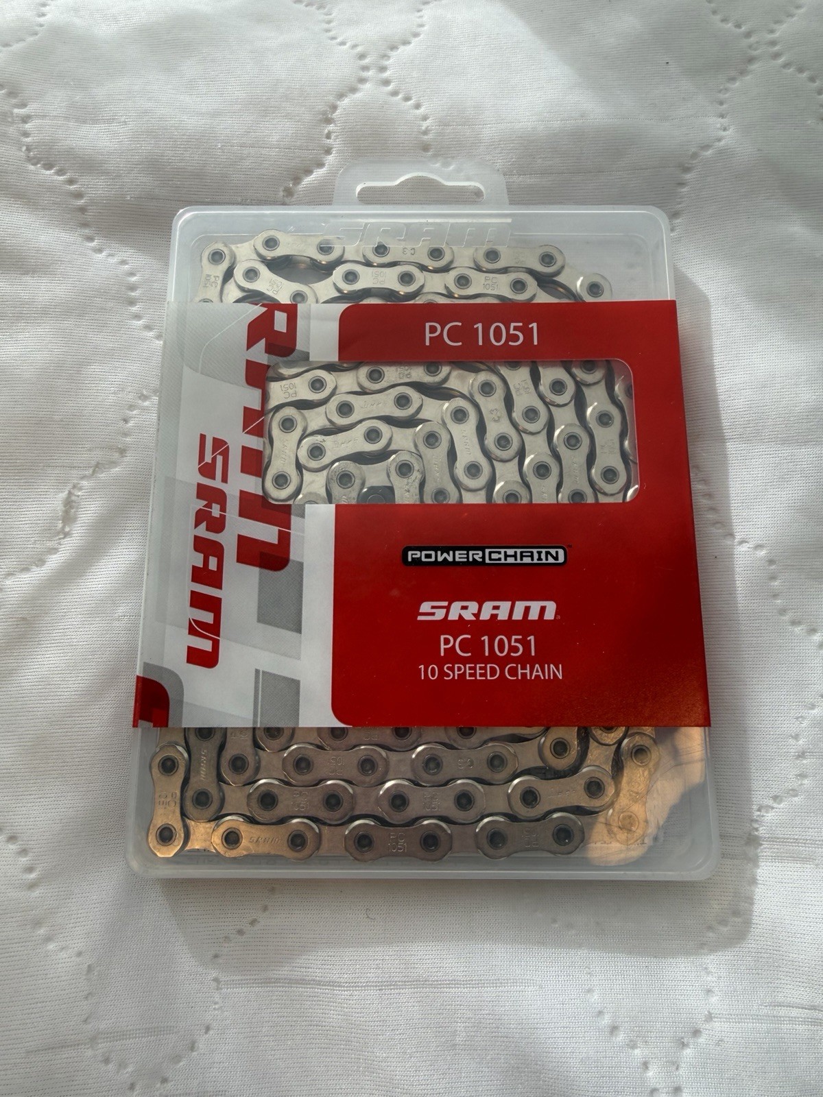 SRAM PC-1051 Chain – 10-Speed, 114 Links, Silver