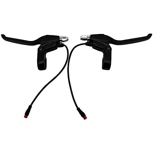 108PDD Ebike Brake Lever Set 2 Pin Male Brake Levers, Left and Right Power Off