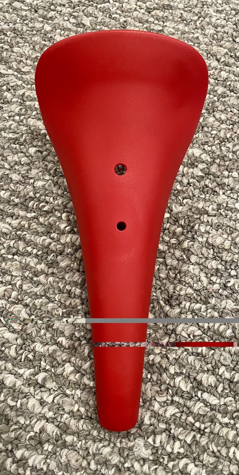 Kashimax Aero AMX-C Saddle Non-Padded Standard Rails Nylon Red NOS NEW