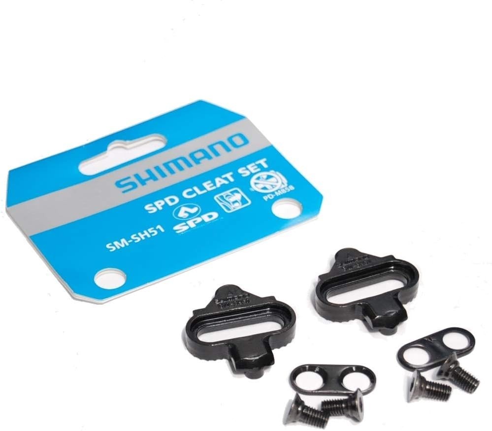 SH-51 SPD Cleat Set – Lightweight Alloy Steel for Superior Cycling Performance