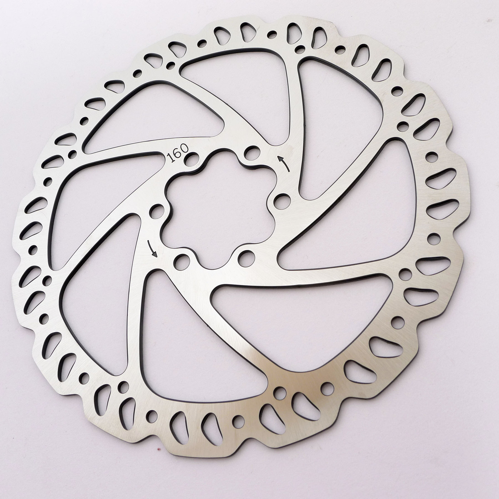 mr-ride ROTOR 160mm,6″,125g,2pc,RT24 MTB for Avid,Shimano DISC BRAKE