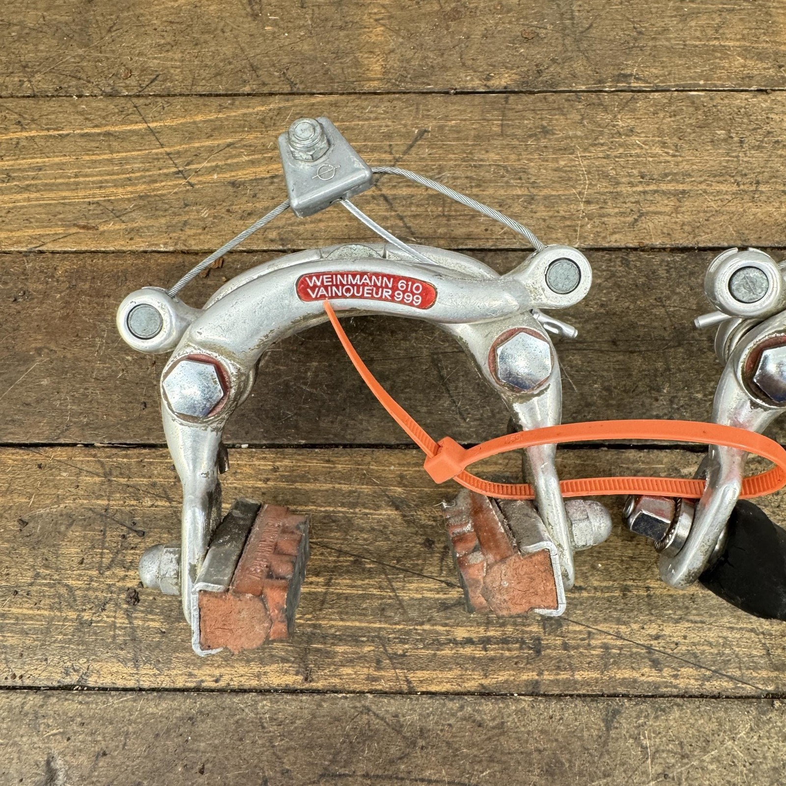 Vintage Weinmann Vainqueur 999 610 Brakes Set 70s Center Pull Road Touring Bike