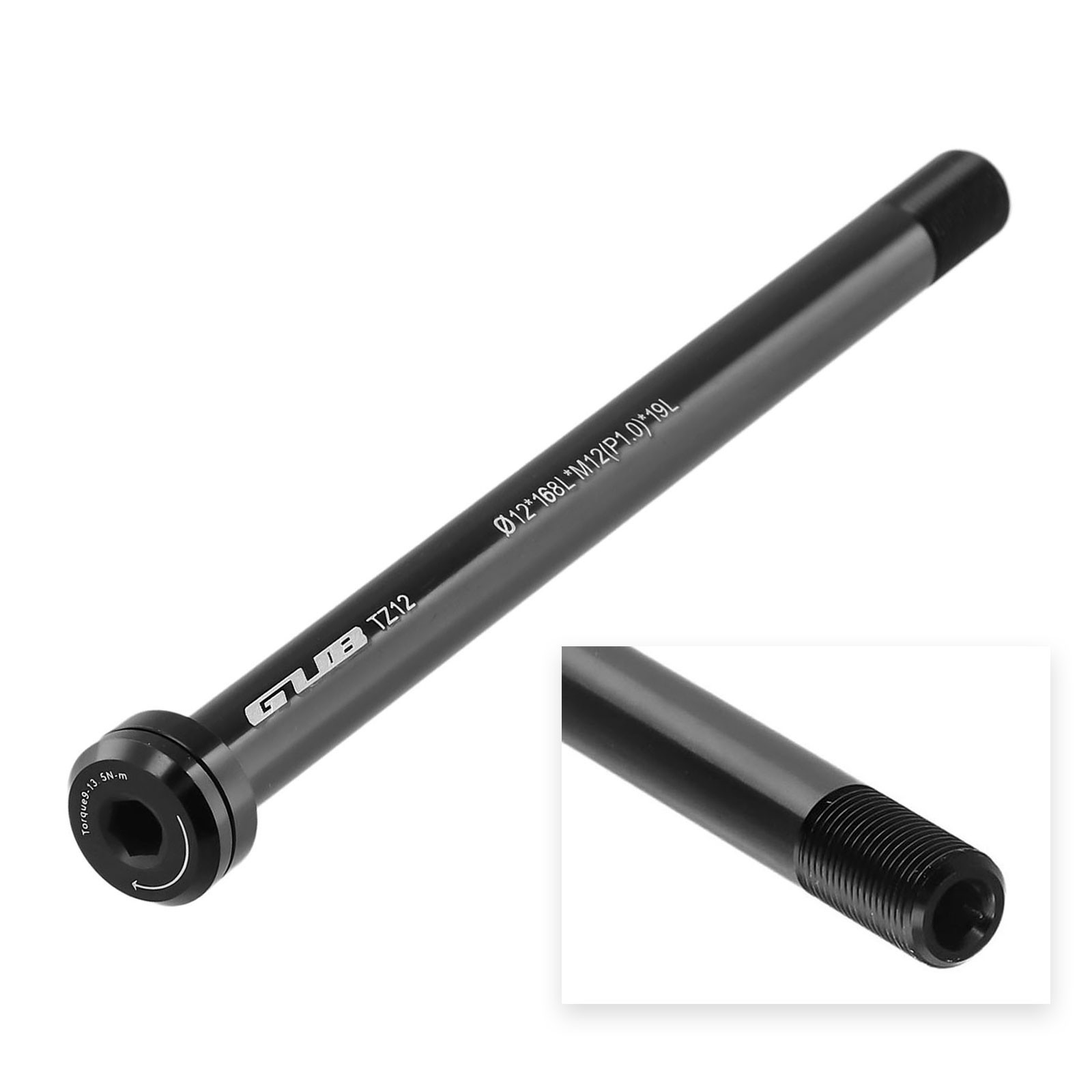 12mm X 162/165/168/171/174/175/181L Thru Axle Skewer Axle Bike MTB Useful Duable