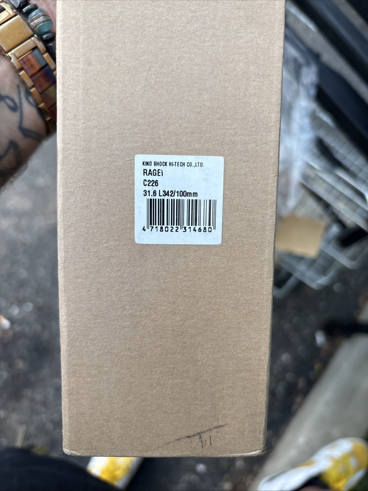 Kind Shock KS Rage-i 100mm Dropper Seatpost Ragei 31.6 x 342mm & Remote