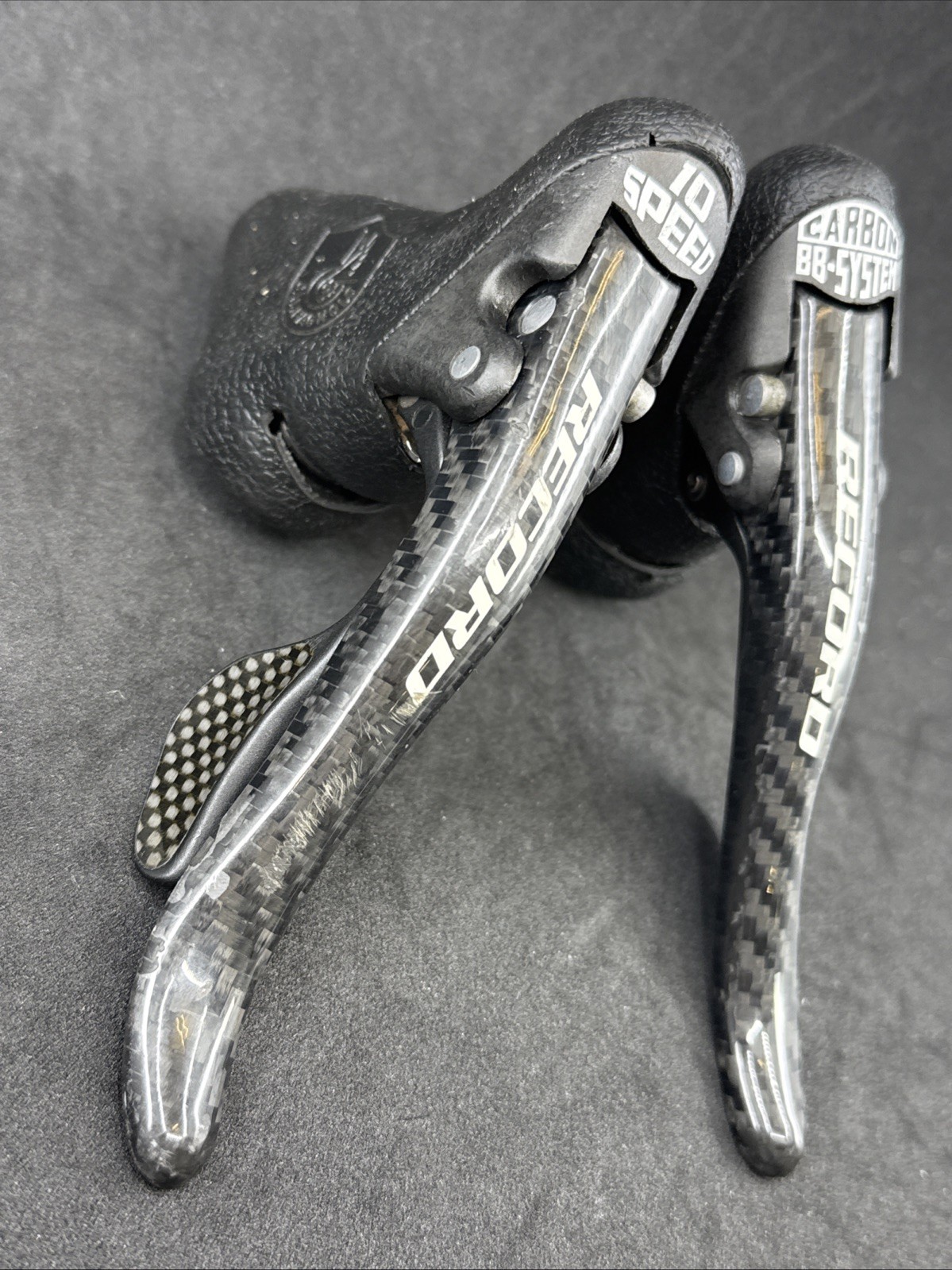 Campagnolo RECORD ErgoPower 10-Speed Shift & Brake Lever Set EXCELLENT USED