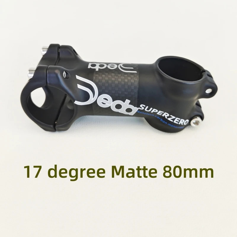 Carbon Mountain Road Bike Stem 31.8*60-120mm 6/17 Degrees Angle Bike Parts