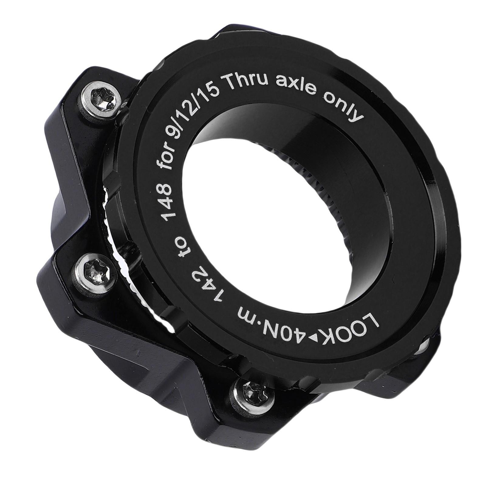 Bike Center Lock Adapter 142mm To 148x12mm Center Lock To 6 Bolt Adapter Fo HQAY