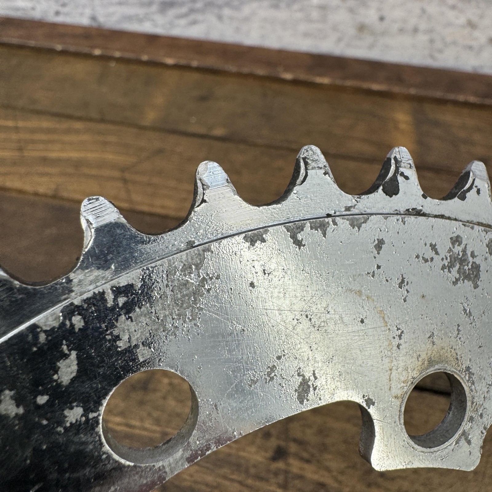 Vintage Sugino 43T BMX Chainring 110 BCD Chrome Old School 80s Japan 43 Tooth
