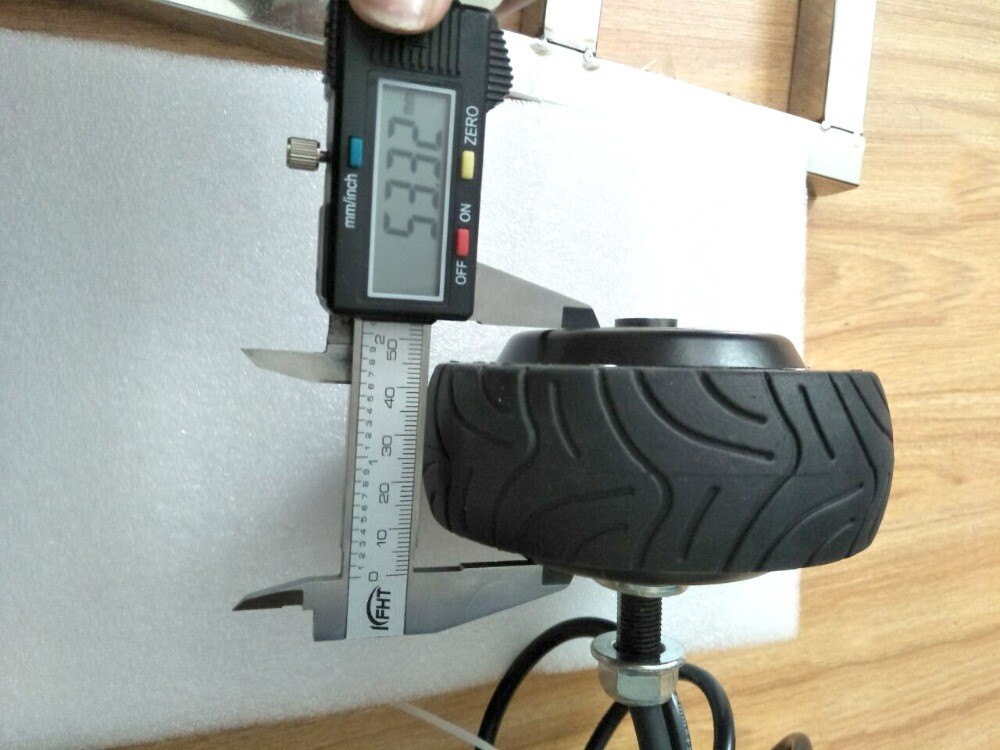 4» 24V36V BLDC Electric Motor Wheel Double Single Shaft Hub Motor Scooter