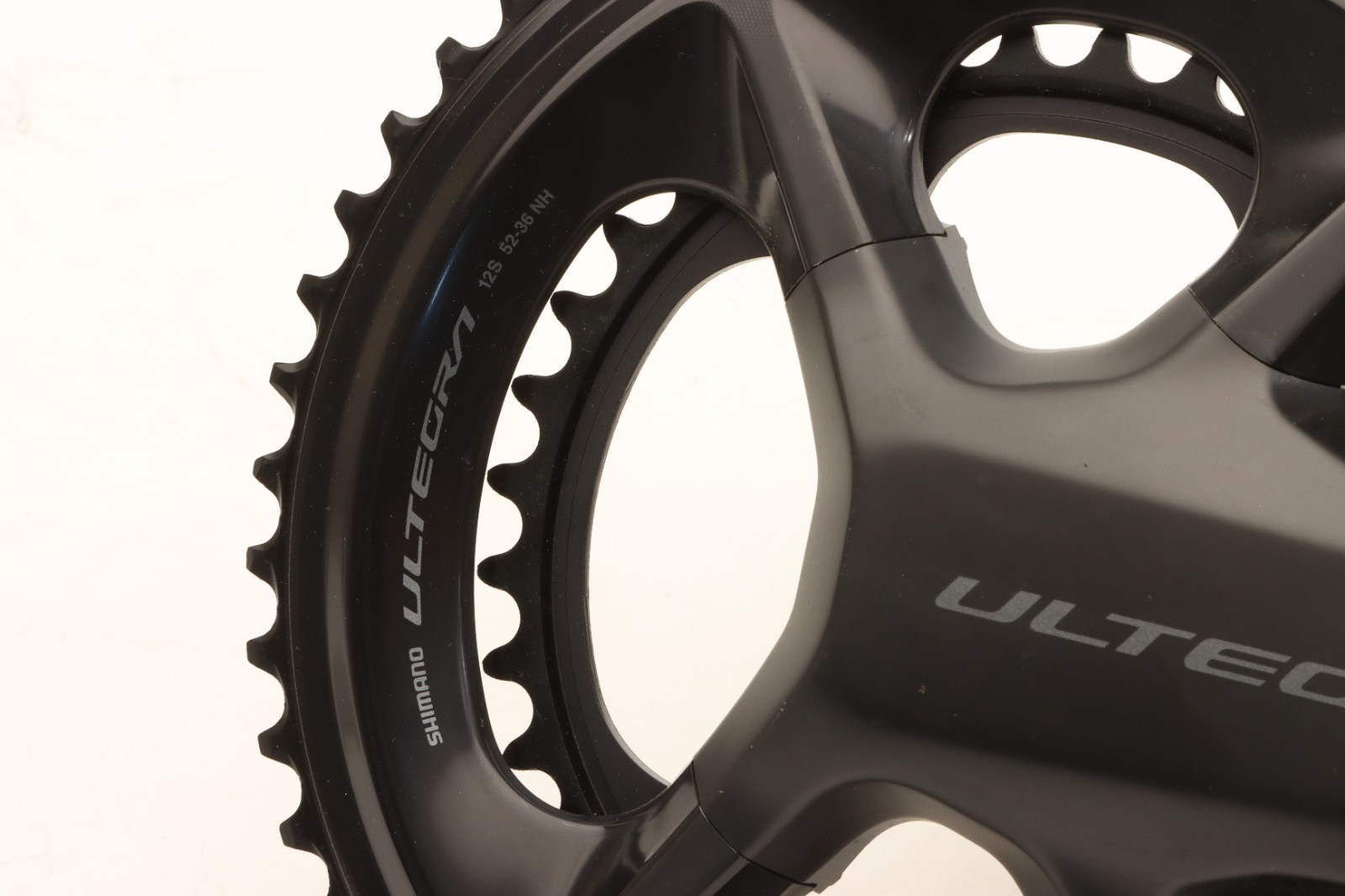 Shimano Ultegra R8100 12s Crankset 52/36t x 172.5 w/4iiii POWER MET NEW Takeoff
