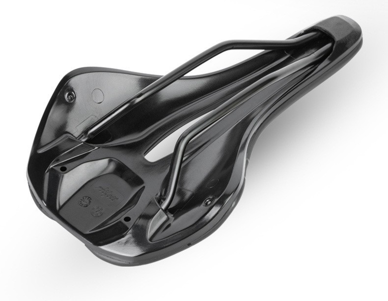 PROMEND SD-569 Cutaway Bicycle Saddle Seat Synthetic/Steel Black/Red