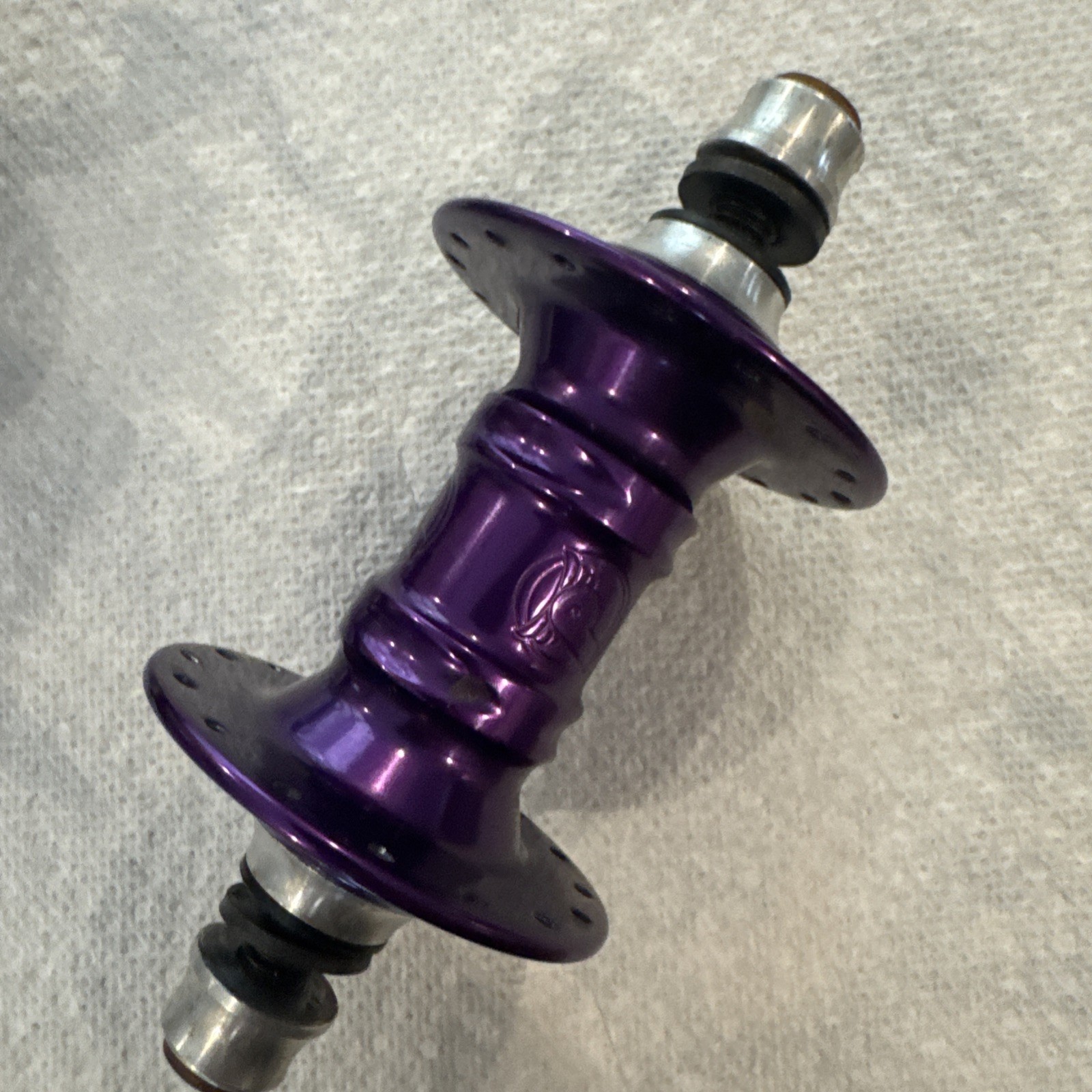 Profile Anodized Purple 32h Hub Set Front / Rear