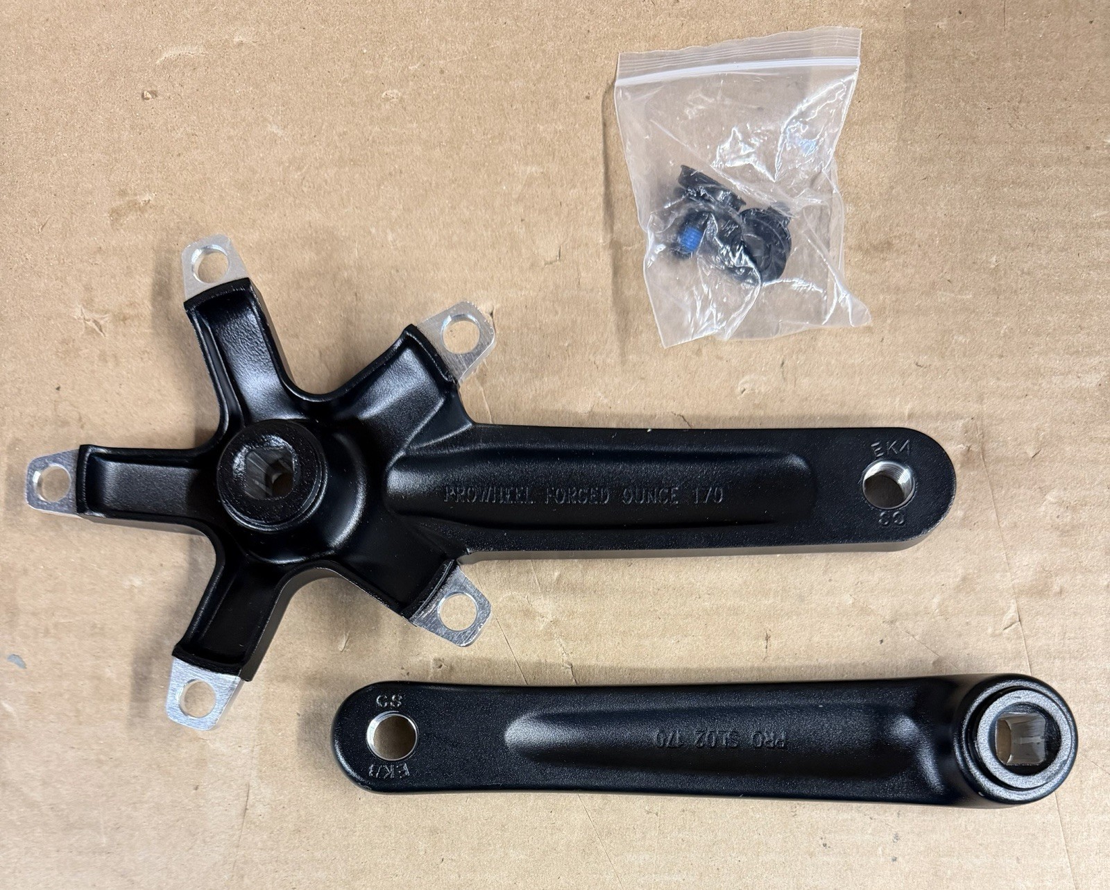 Universal Bike Crank Arm & Square Hole Crankset Pair 140MM/152MM/160MM/165MM