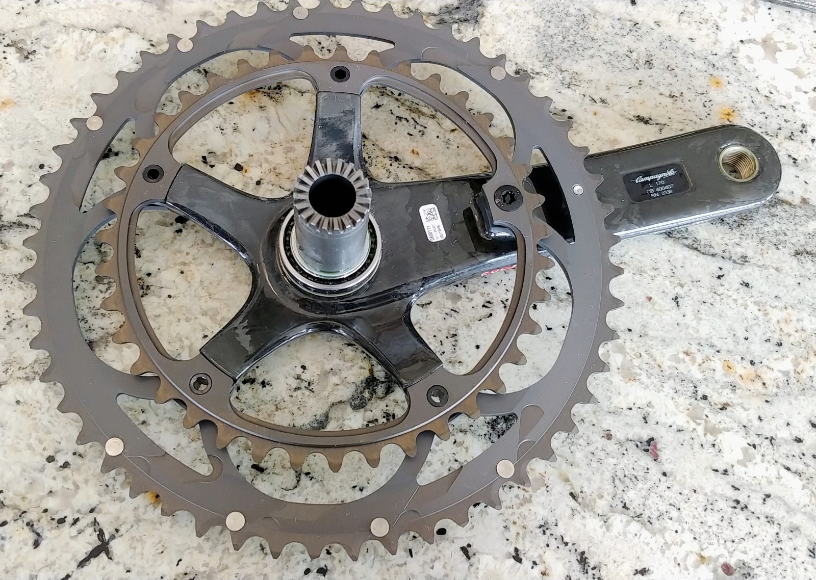 Campagnolo Super Record 11 Groupset Group Titanium NOS Crankset 170mm 53/39