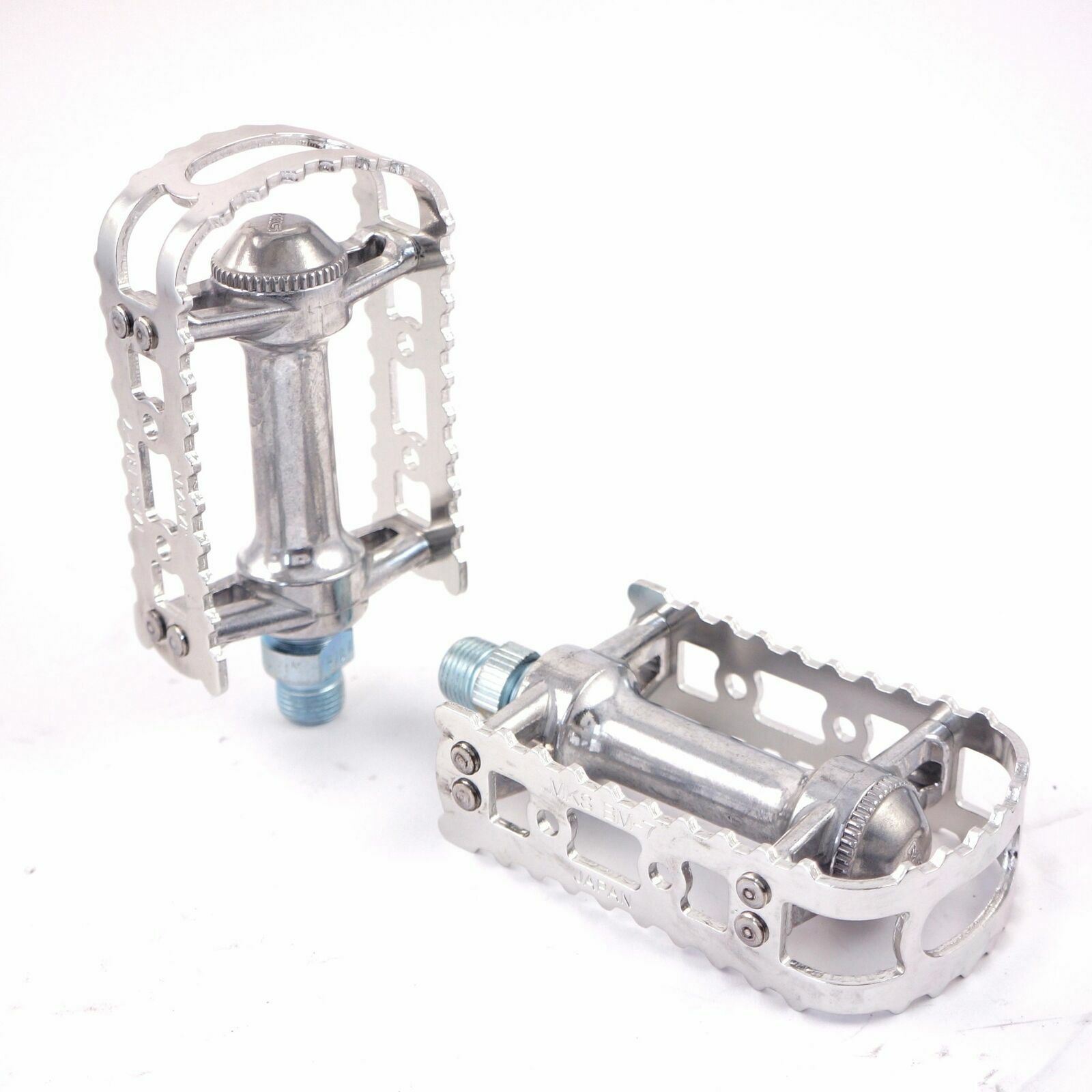 MKS BM-7 1/2″ Old School BMX Road City Bike Pedal Black Silver Red Blue Copper