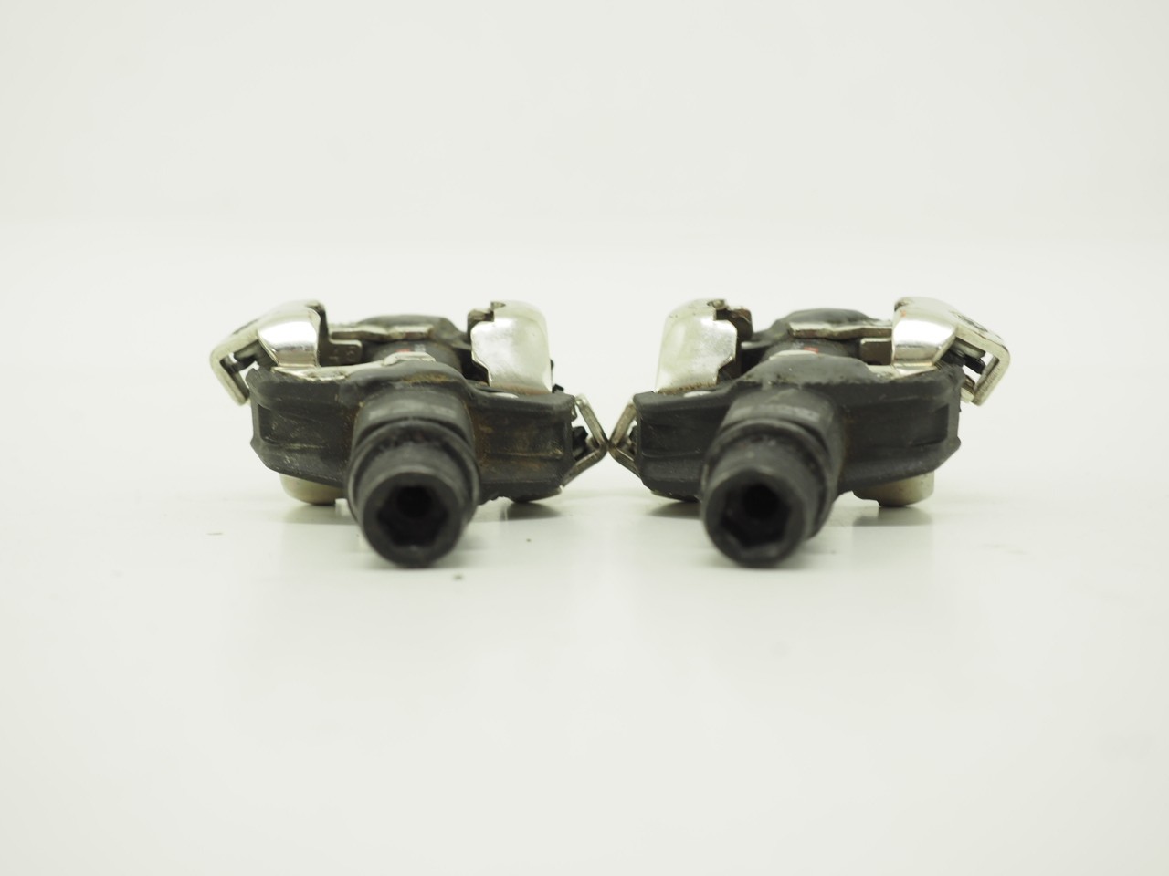 LOOK X-Track Race Carbon Mountain Bike Pedals Black w/o Cleats *Good*