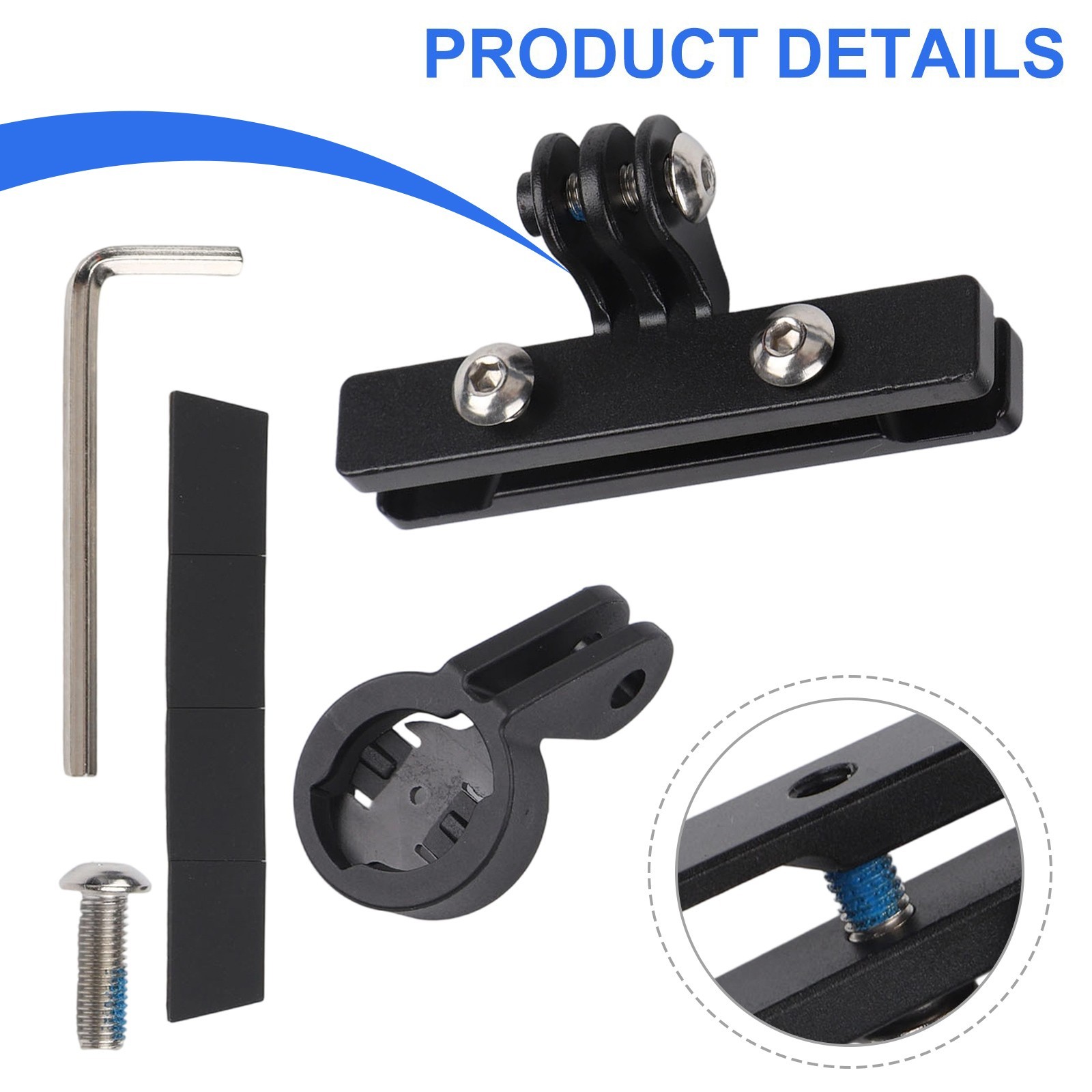 Bike Seat Mount Bicycle Taillight Night Cycling 71mm Length Extension Adapter