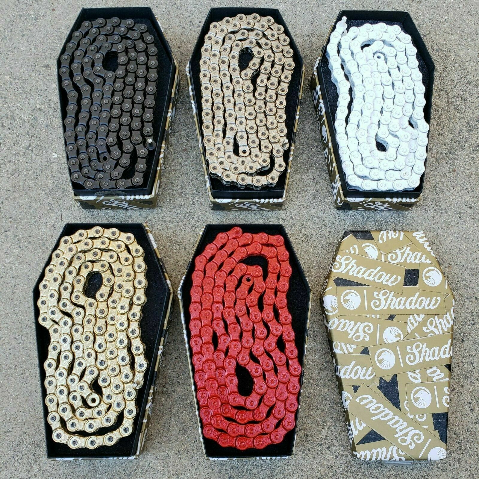 TSC SHADOW CONSPIRACY SUPREME CHAIN HALF LINK 1/8″ BMX CHAINS LIFETIME WARRANTY