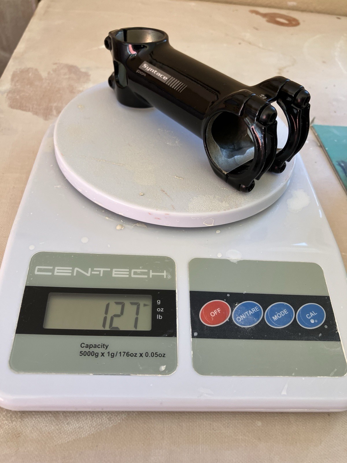 Syntace F109 Handlebar Stem 90mm 31.8 Gloss Black 127g
