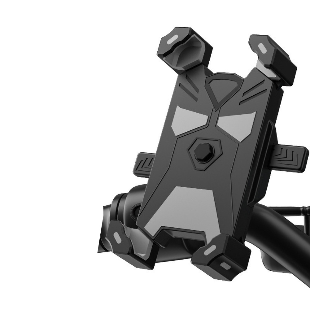 Shock Resistant Bicycle Phone Holder for Smartphones – Black Red Blue Grey