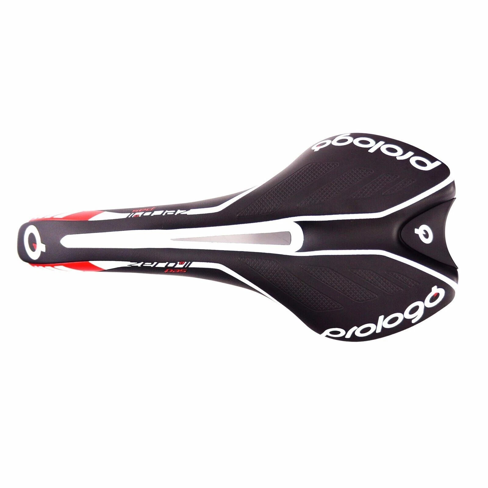 Prologo ZERO II Pas Carbon Road Mountain Bike Saddle – Black/White/Black&White