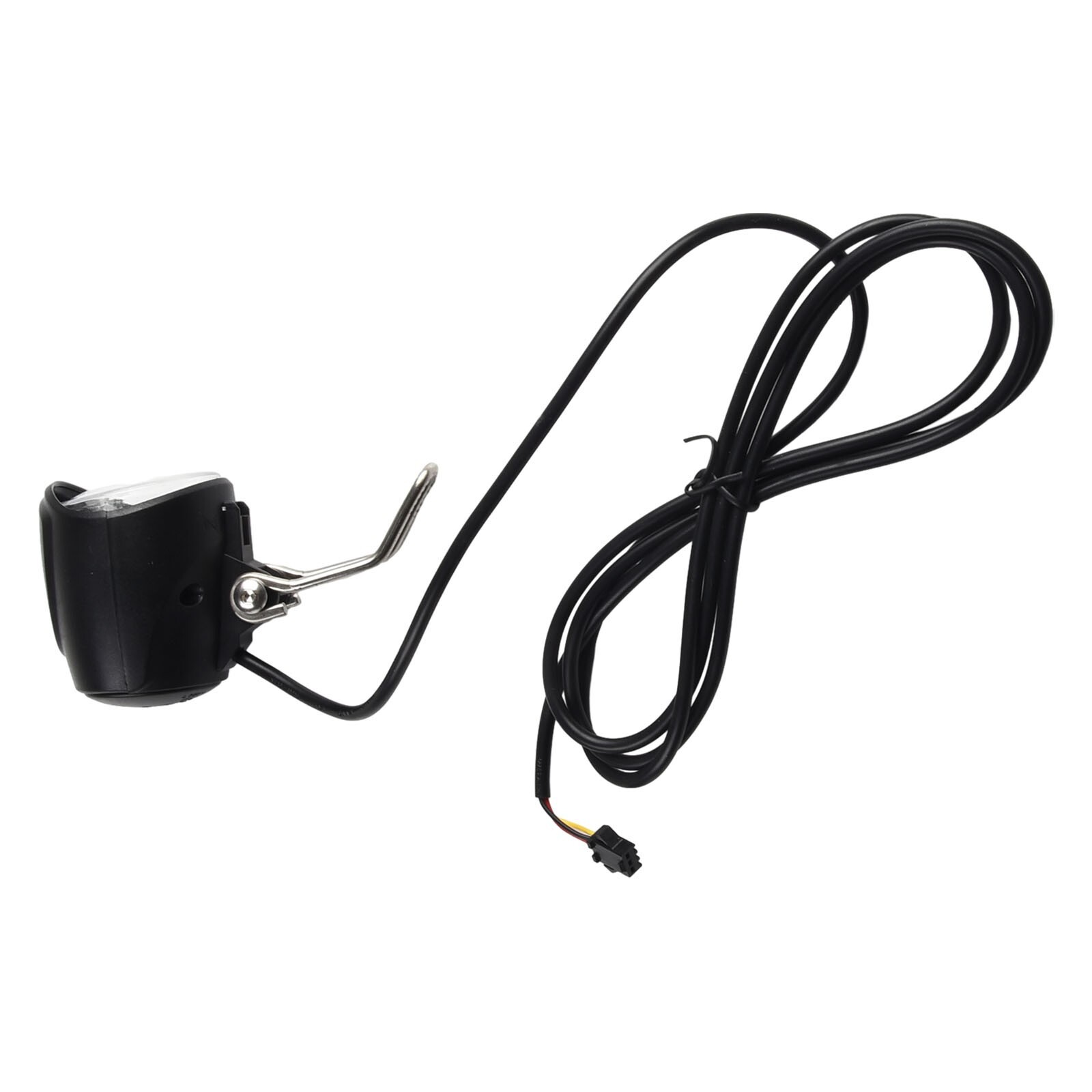 Led Light Headlight 6-80V Front Light Black Accessory For Electric Bicycle
