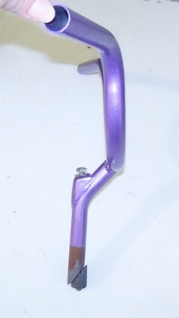 PURPLE KIDS/YOUTH/JUNIOR BICYCLE HANDLEBARS W/STEM BIKE PARTS 551