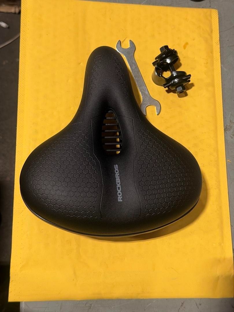 ROCKBROS Hollow Breathable Bicycle Saddle Memory Foam Comfort MTB Road Bike Seat