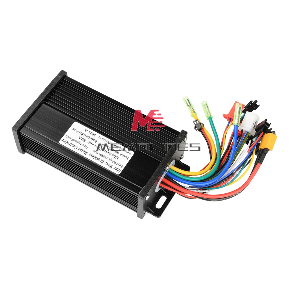 36V 48V 64V 40A 30A 20A Brushless Motor Controller E-Bike S866 LCD Display Meter