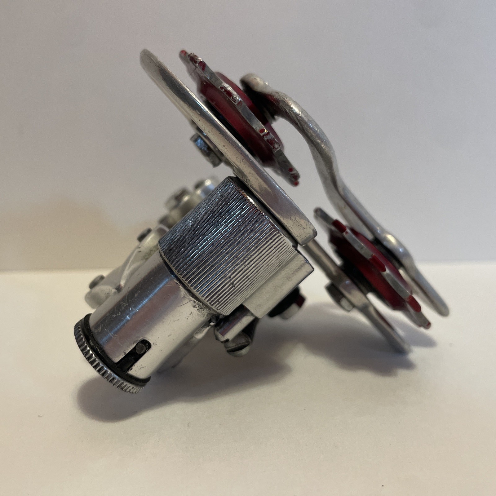 Vintage Campagnolo Nuovo Record Rear Derailleur with Bullseye Pullies