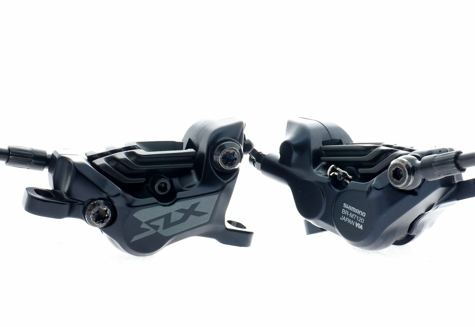New Shimano SLX M7120 4-Pistol BL-M7100/BR-M7120 MTB Brake W/ Resin Pad Ice-Tech