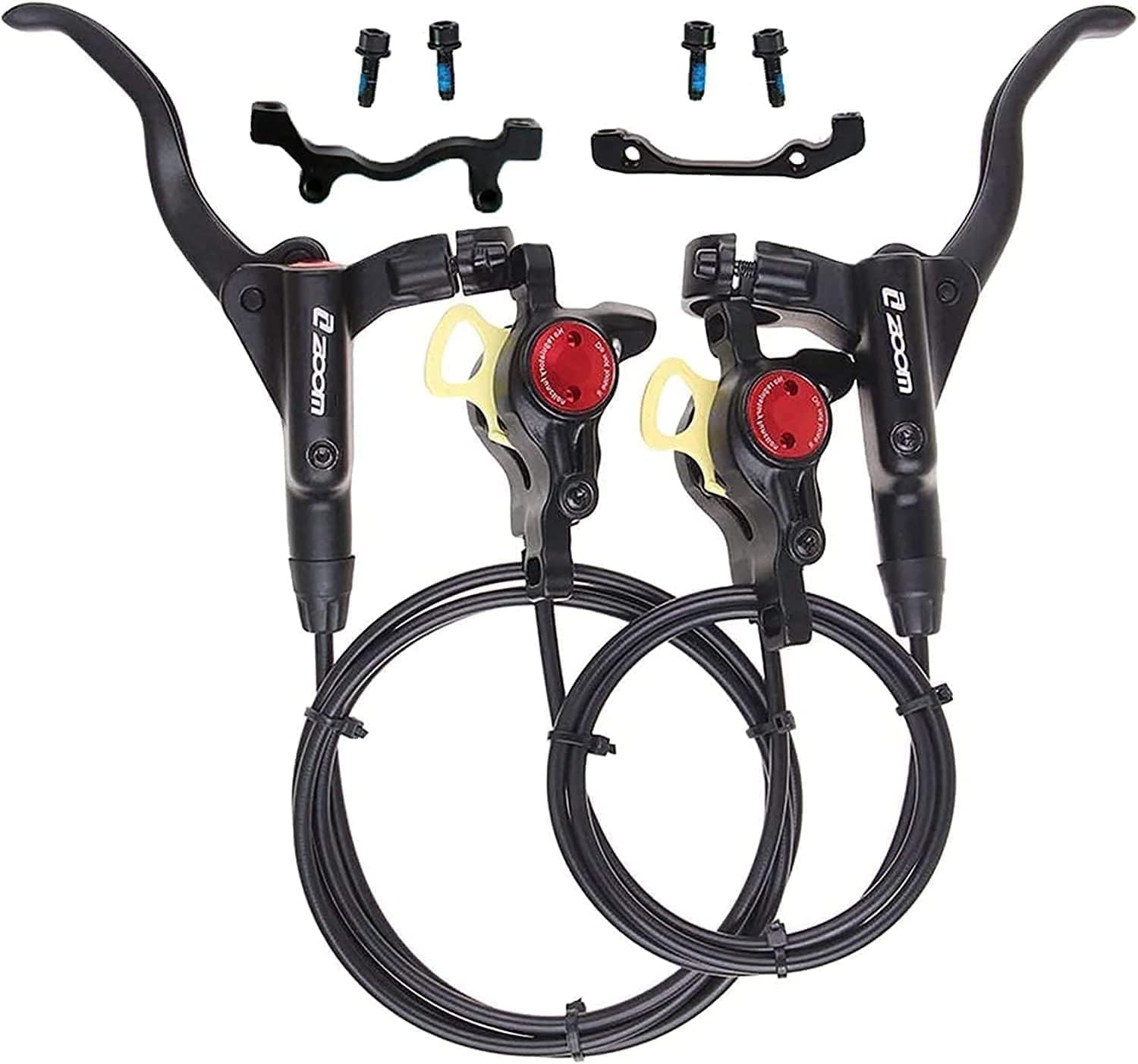 MTB Hydraulic Disc Brakes, Mountain Bike Left Front 800Mm Right Rear 1450Mm Hydr