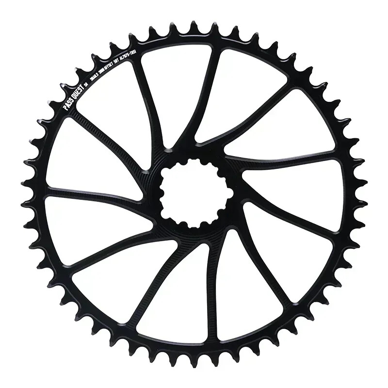 3mm Offset Chainring 40-54T Narrow Wide Teeth Bike Chainwheel 9/10/11/12 Speed