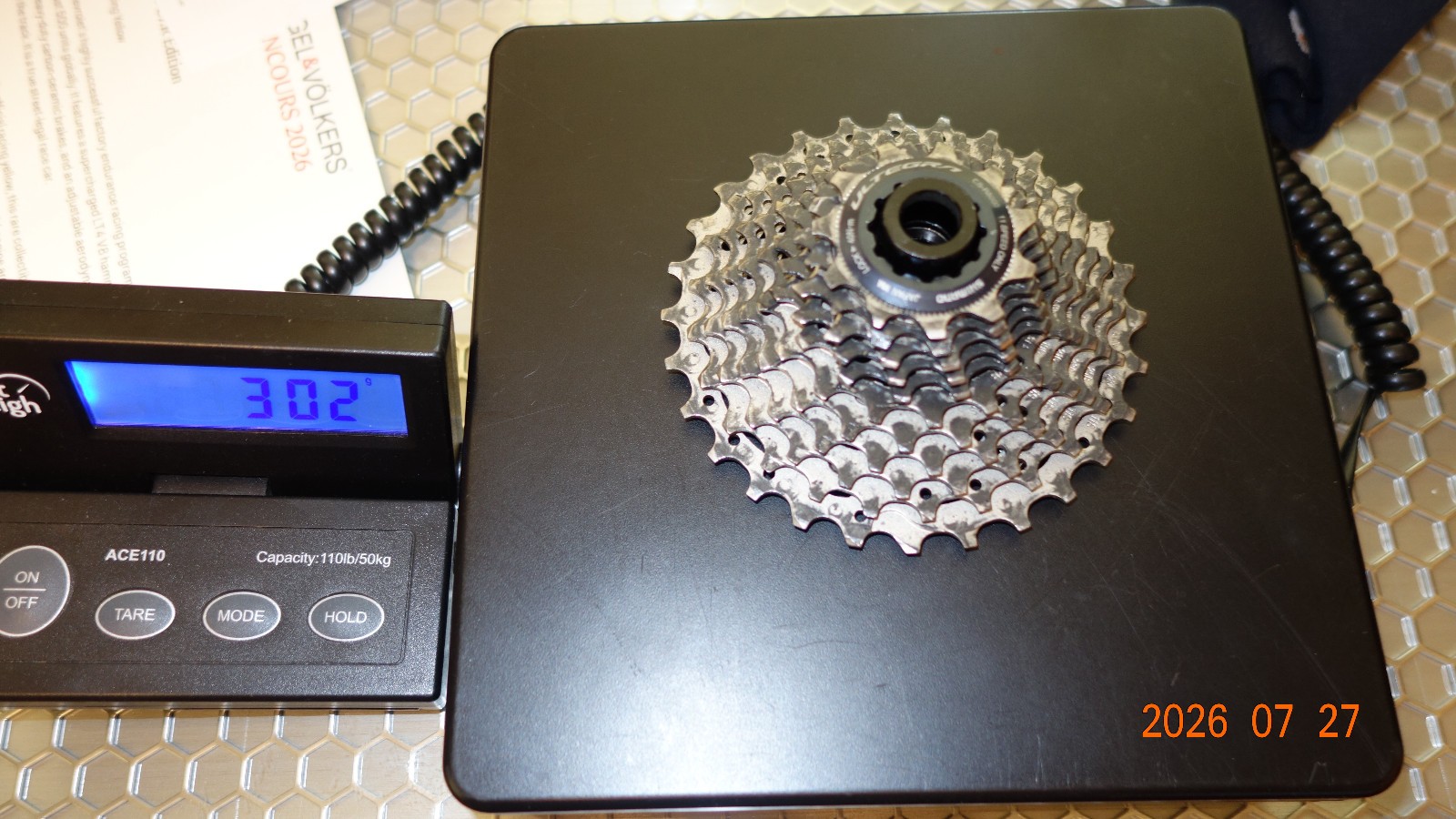 Shimano Ultegra CS-R8000 11 Spd 11-28t 302g w CN-HG701 108 lnk Chain~256g 108lnk