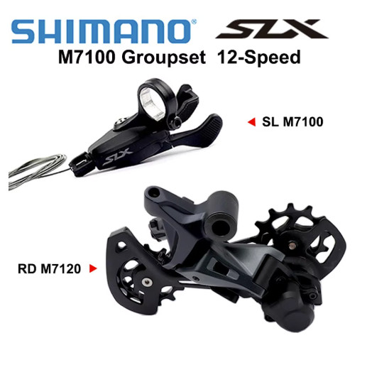 Shimano SLX M7100 MTB Groupset 1×12 Speed RD Shifter Lever