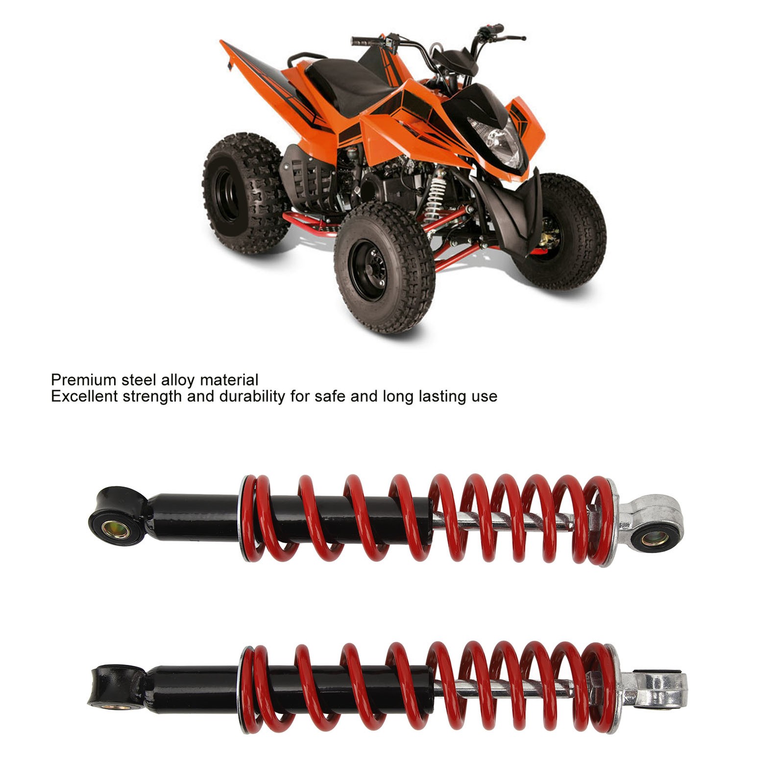 270mm Shocks Absorber Durable Steel Alloy Suspension For Dirt Bike ATV Moto NZIB