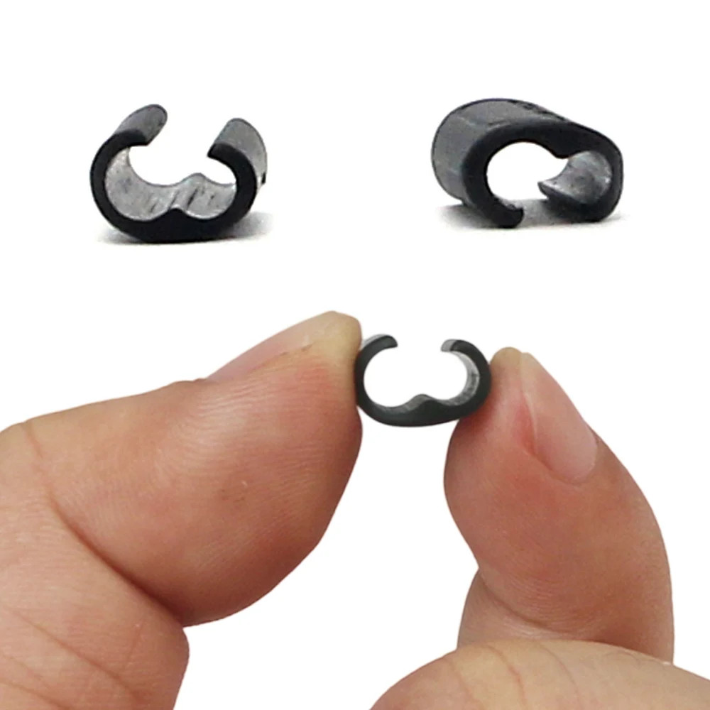 5PCS Bike Cable Guide Clip Clamp 4-5mm Brake Shift Hose Organizer MTB Road